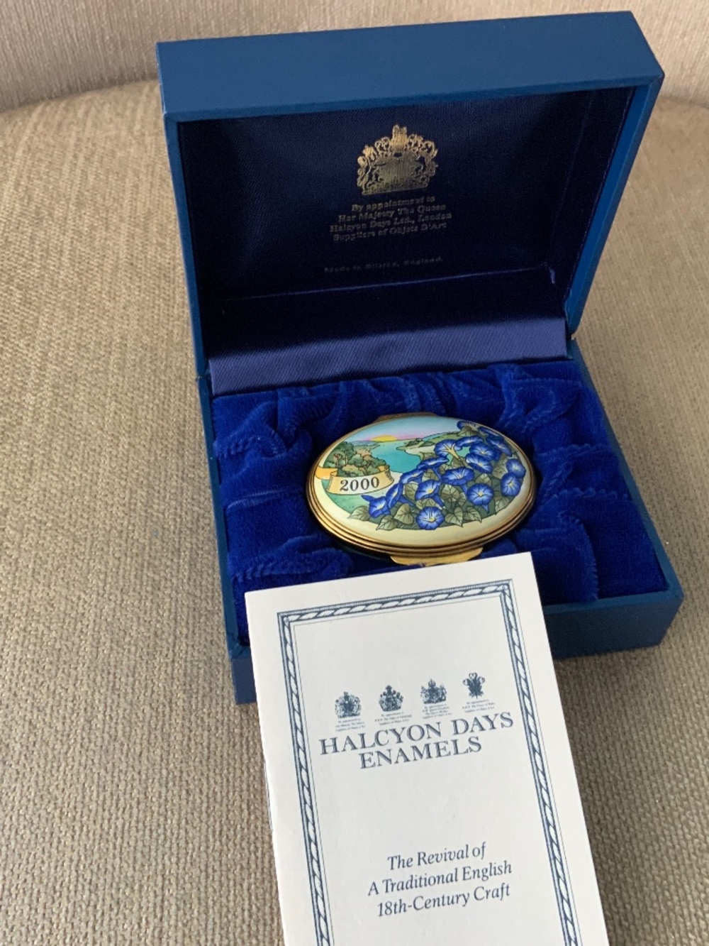 Halcyon days enamel